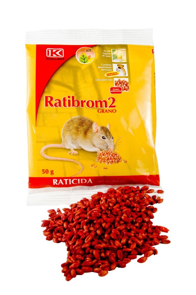 PACK 25 unid Ratibrom 2- Sobre de 50 gr. (10% descuento)
