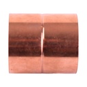Cupla de Cobre CXC 1" - 1/4"